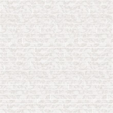Namari Silver Distressed Tile Wallpaper