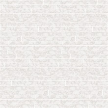 Namari Silver Distressed Tile Wallpaper