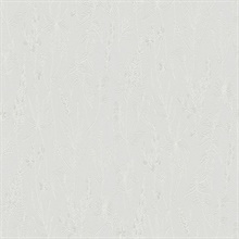 Nami Light Grey Slightly Textured Flowers Wallpaper