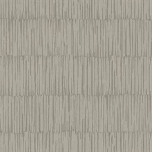 Naomi Striped Greystone Wallpaper