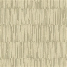 Naomi Striped Wheat Wallpaper