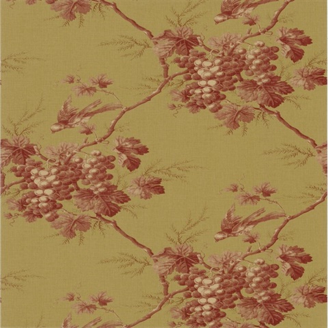 Napa Valley Rust Grape Toile