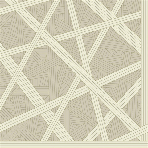 Nastri Warm Neutral Italian Wallpaper