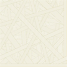 Nastri White Italian Wallpaper