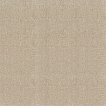 Natural Linen Light Brown Textured Wallpaper