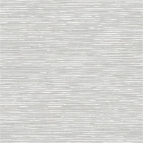 Natural Lines Metallic Light Grey Wallpaper
