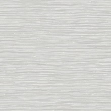 Natural Lines Metallic Light Grey Wallpaper
