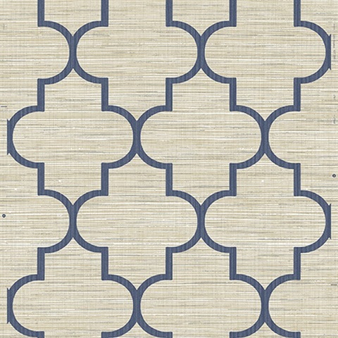 Light Beige Natural Texture Parquet Geometrical  Wallpaper