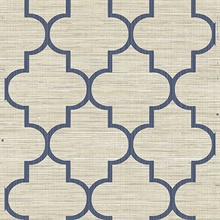 Light Beige Natural Texture Parquet Geometrical  Wallpaper