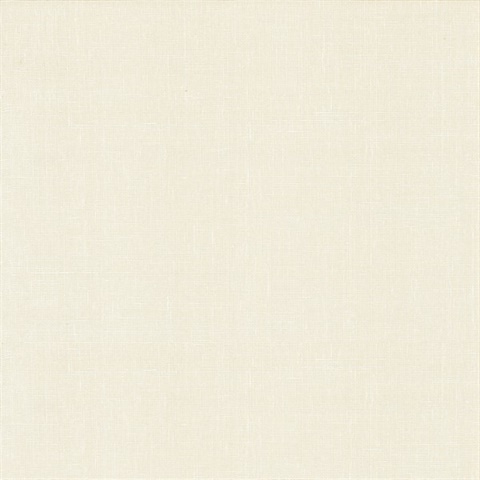 Natural Woven Linen Cloud Wallpaper