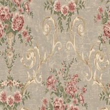 Nausett Floral Damask