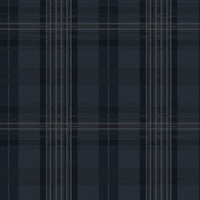 Navy Austin Navy Plaid Wallpaper