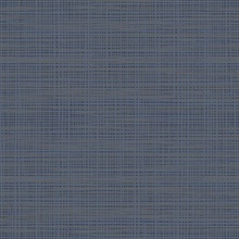 Navy Blue Abstract Weave Texture Wallpaper