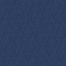 Navy Blue Triangle Geometric Shapes Wallpaper