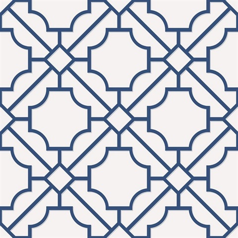 navy blue geometric wallpaper