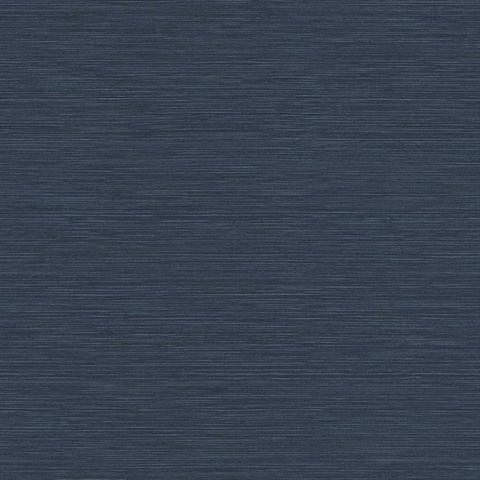 Navy Sisal Textured Wallpaper