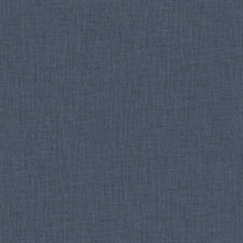 Navy Tweed Woven Linen Wallpaper