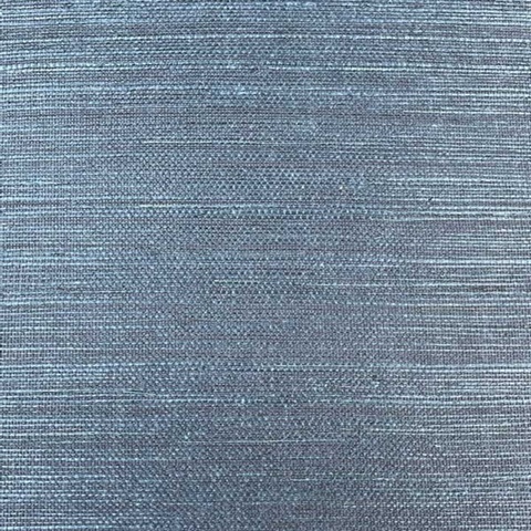 Navy Wallquest BX10188 Grasscloth Wallpaper