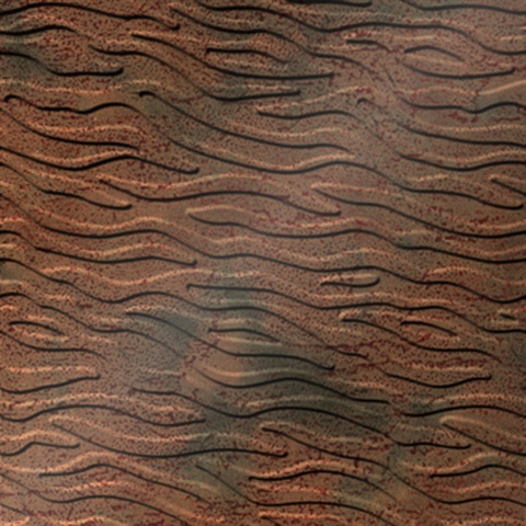 Nemo Ceiling Panels Aged Copper