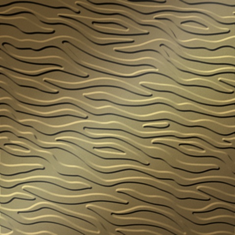 Nemo Ceiling Panels Metallic Gold