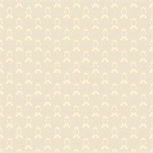 Nemo Yellow Faux Fishscale Texture Wallpaper