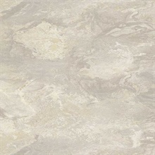 Neutral Astral Glitter Faux Stone Wallpaper