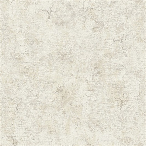 Neutral Crackle Faux Finish Wallpaper