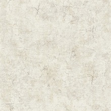 Neutral Crackle Faux Finish Wallpaper