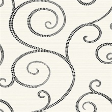 Neutral Geometric Spirals Wallpaper