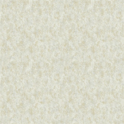 Neutral & Gold Shimmering Patina Texture Wallpaper