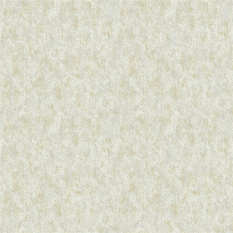 Neutral & Gold Shimmering Patina Texture Wallpaper