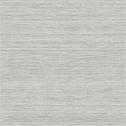 Neutral Grey Horizontal Stria Patterned Wallpaper