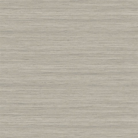 Neutral Grey Textured Horizontal Silk Wallpaper