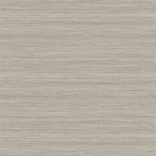 Neutral Grey Textured Horizontal Silk Wallpaper
