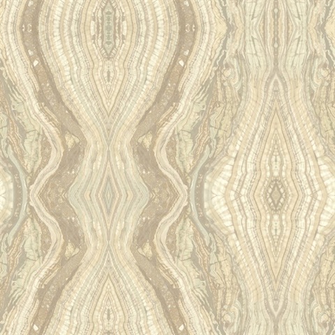 Neutral Kaleidoscope Peel and Stick Wallpaper