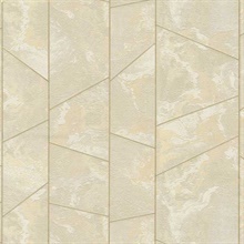 Neutral Mineral Geometric Striped Textured Wallpaper