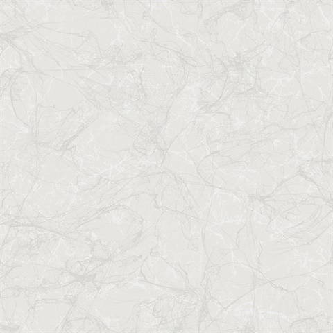 Neutral Spider Paint Crackle Wallpaper