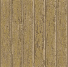 Neutral Weathered Clapboards Wallpaper