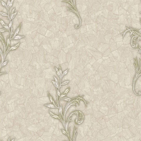 Neutrals Celine Sprig Wallpaper