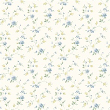 Neutrals Spring Bloom Trail Wallpaper