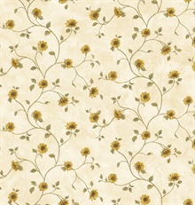 Neutrals Sunflower Trail Wallpaper