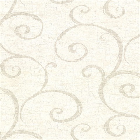 Newbury Cream Geometric Faux Plaster Vinyl Wallpaper