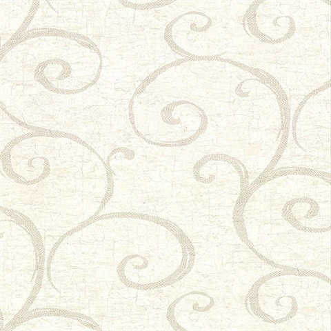 Newbury Cream Geometric Faux Plaster Vinyl Wallpaper