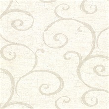 Newbury Cream Geometric Faux Plaster Vinyl Wallpaper