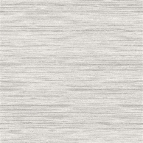 Newton Faux Grasscloth Fog Wallpaper