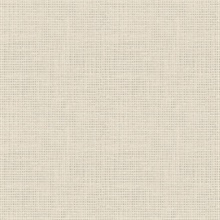 Nimmie Taupe Faux Woven Textured Basketweave Wallpaper