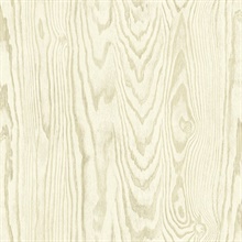 Nina Wood White Oak Wallpaper