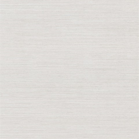 Nira White Fabric Weave Wallpaper