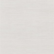 Nira White Fabric Weave Wallpaper