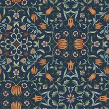 No 1 Holland Park William Morris Classic Floral Wallpaper